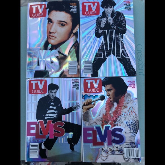 Collectors TV guide 4- Elvis Presley Hologram